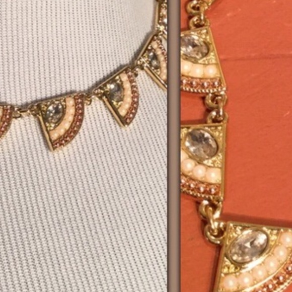 Casablanca 12k Gold Station Necklace - Picture 4 of 4